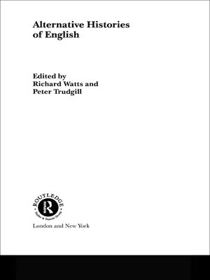 cover image of Alternative Histories of English